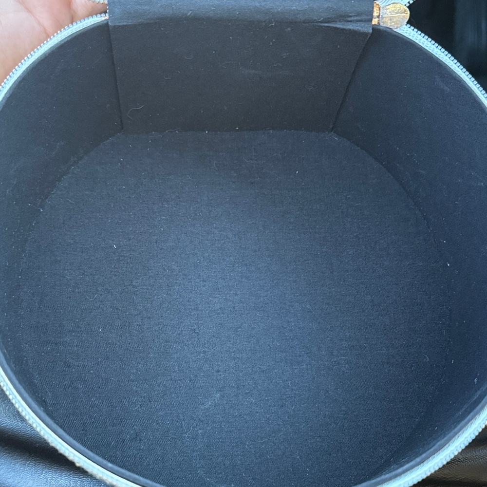 Marc Jacobs Gold and White Floral Round Bag - Picture 8 of 11